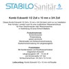 Stabilo-Sanitaer Combination Angle Valve 1/2 Inch x 10 mm Device