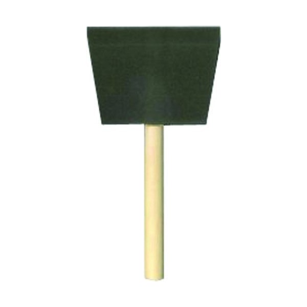 Poly Foam Brush With Wood Handle
