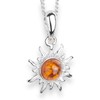 InCollections 541A200010890 Amber Silver Chain