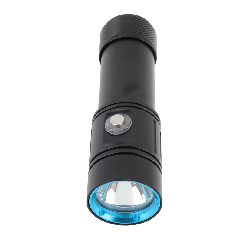 5000LM Diving Flashlight 4 Modes Underwater IPX8 Waterproof Submersible White