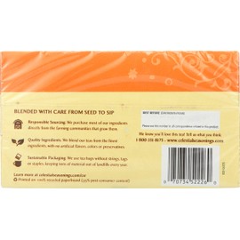 Celestial Seasonings Herbal Tea Caffeine Free Sleepytime Peach - 20 Tea Bags