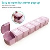 MOLN HYMY XL Weekly Pill Box Organizer 7 Day, 1