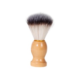 Men's Shaving Brush with Natural Bristles - Wood Handle Premium Shaving Cream Brush for Wet Shaving - Soft Beard Brush for Safety Razors - Ideal Gift for Men (Boyfriend, Husband, Dad)