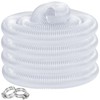 Dust Collection hose 2-1/2 in × 5 ft Clear Flexible