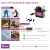 Miuzei MG90S 9G Micro Servo Motor Kit de Motor Engranaje