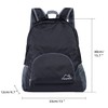 CampTeck U6699 Foldable Backpack Ultra-Light Portable Backpack for Travel, Camping,