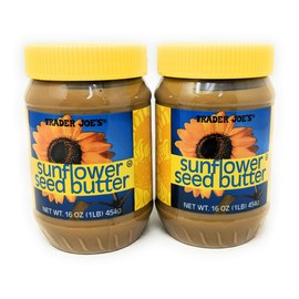 Trader Joe's Sunflower Seed Butter 16oz (454g), 2 Pack