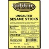 Golden Flavor Sesame Sticks - Unsalted - 3 pounds total