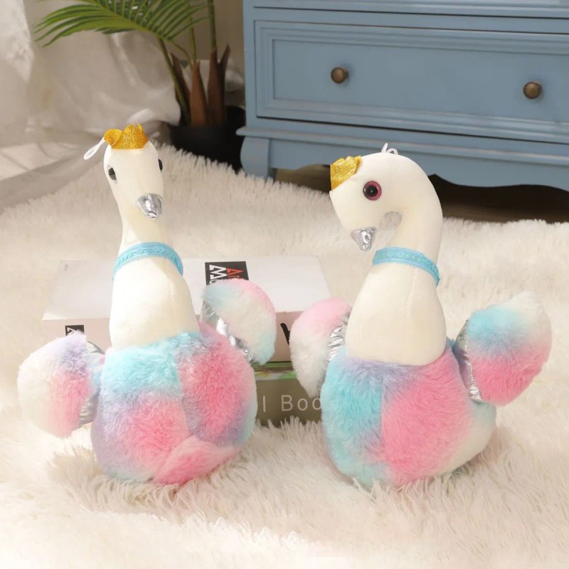 Muñeco De Peluche De Cisne Suave Para El Día De