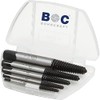 Bohrcraft 97001430008 Screwdriver Set Chrome Vanadium in Plastic Case, Size