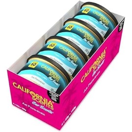 Lufterfrischer Duftdose Auto Zubehör, California Car Scents, Auto Duft, 4 Stück, Fresh Linen