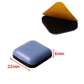 Furniture Sliders Pad，Appliance Sliders for Kitchen Appliances, Kitchen Appliance Sliders for Counter，Self Adhesive Small Appliance Slider （16,square-22mm,7/8in