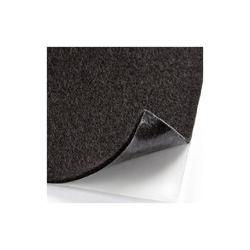 Black Pressure Sensitive Felt Sheet