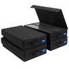 BOATISLE Cassette Tape Storage Box with Handles and Lid –