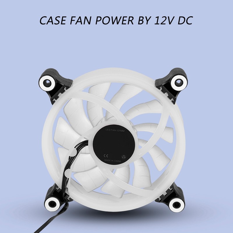FAN L18 12V DC 120mm LED Case Fan Large 4PIN
