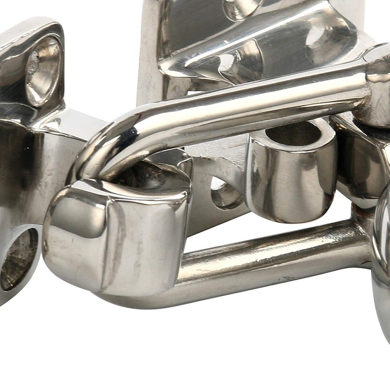 Amarine Made 2-Pack Stainless Steel Hold Down 90D Clamp-Locking Cam