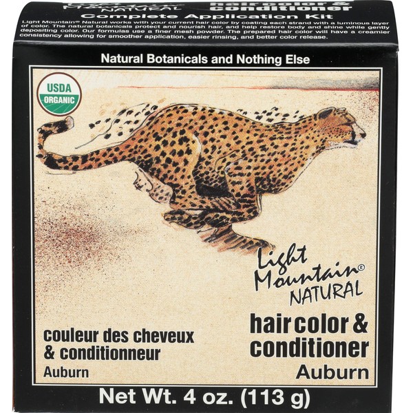 Light Mountain Natural, Hair Color-Auburn, 4 Ounce