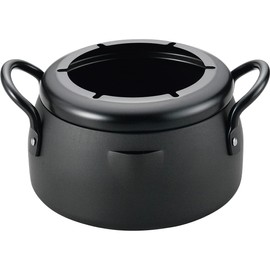 Wahei Freiz Enzo EM-036 Tsubamesanjo Skewer Frying Pot, 6.3 inches (16 cm), Iron, Compatible with Induction and Gas