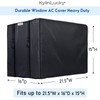 KylinLucky Window Air Conditioner AC Unit Cover for Outside 21.5W