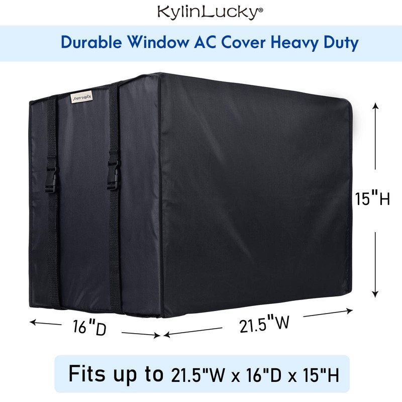KylinLucky Window Air Conditioner AC Unit Cover for Outside 21.5W