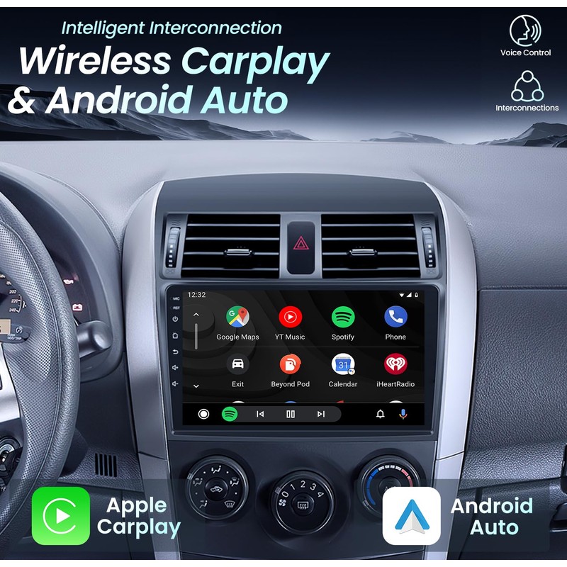 Car Radio Stereo for Toyota Corolla 2009 2010 2011 2012