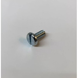 Accurate (100) 12-24 X 1/2 Slotted Pan Cheese Head Machine Screws Steel Zinc #12/24 .500