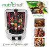 NutriChef Vertical Rotisserie Oven Roaster - Rotating Shawarma/Kebab Machine with