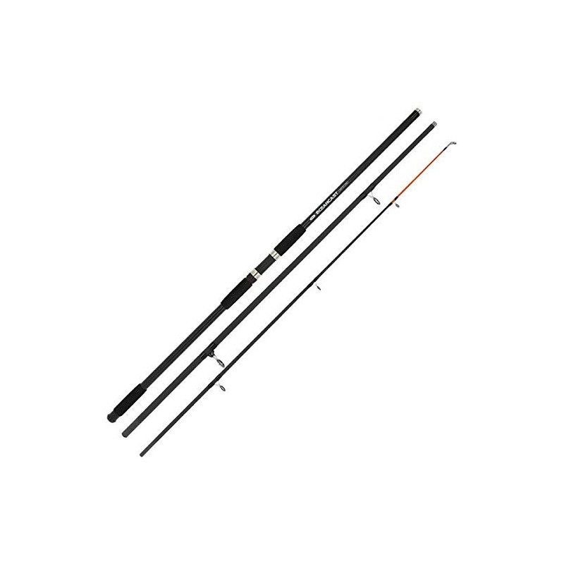 14FT OCEANCAST 3pc SEA BEACH FISHING ROD + SHIZUKA 7000