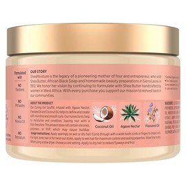 SheaMoisture Coconut & Hibiscus Curling Gel Souffle Styler, 12 Ounce