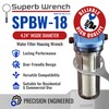 Superb Wrench SPBW-18 Heavy Duty Metal Water Filter Housing Wrench