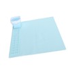 Silicone Painting Mat with Water Cup Washable Protruding Scale Line
