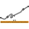 Genuine Honda 53779-SZA-A04 Return Pipe B