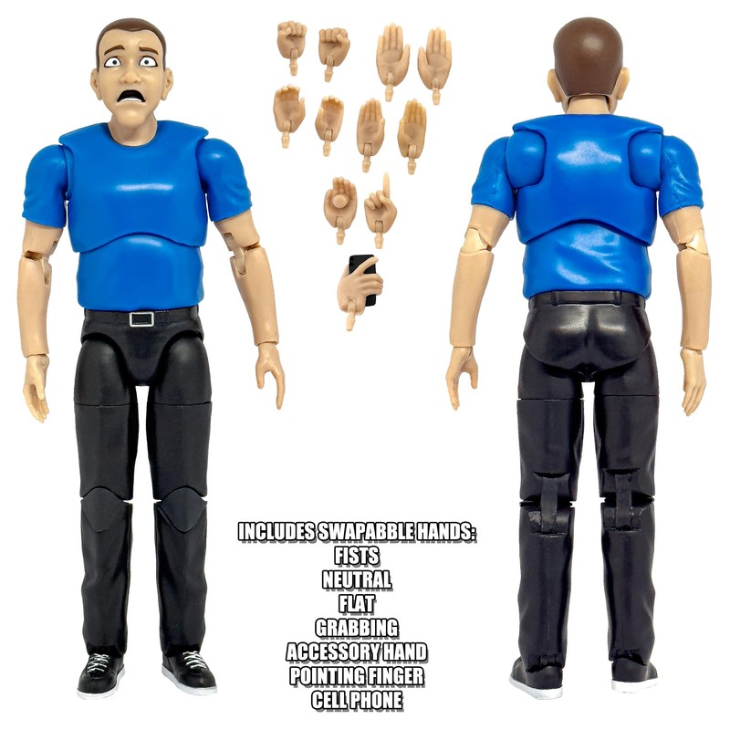 Ultimate Wrestling Crowd Fan Figures Four-Pack [Series 4]
