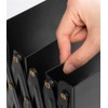 Bookstand Telescopic Bookshelf Folding Bookshelf Desktop Storage Metal Fashion Bookshelf