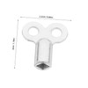 Mipcase Utility Key for Radiator Bleeding 6pcs Metal Radiator Valve