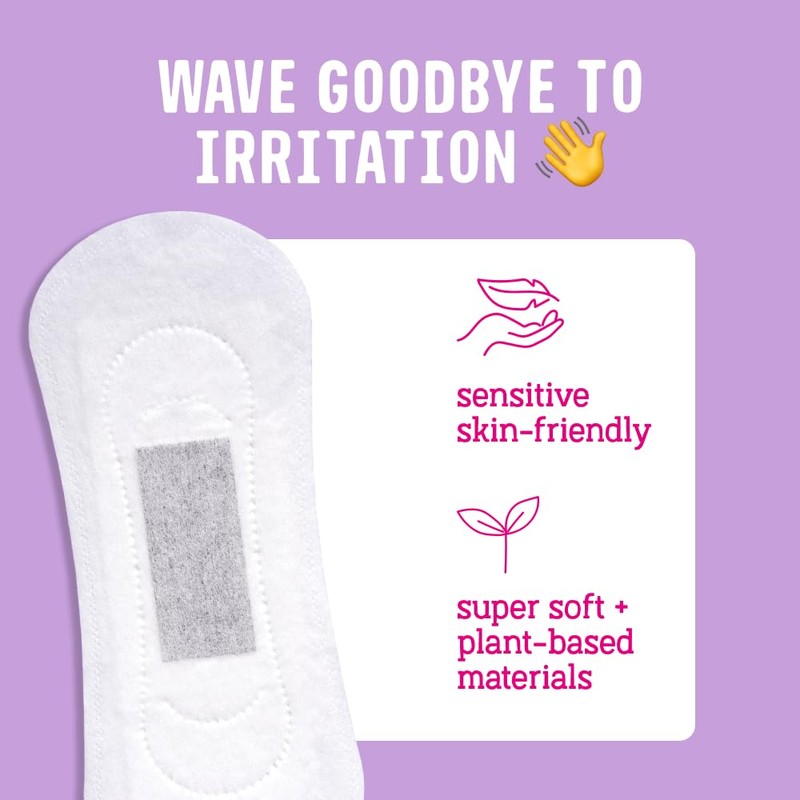 FLO Organic Sensitive Bladder Bamboo Liners (16 Liners)