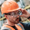 GRAFF CITY Safety Goggles Clear Protective Eyewear for Construction, Carpentry,