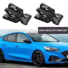 SG Store Pack of 20 Boot Trim Clips Replacement Part 1490222 Compatible with Ford Fiesta Compatible with Focus C-Max Compatible with Focus Black