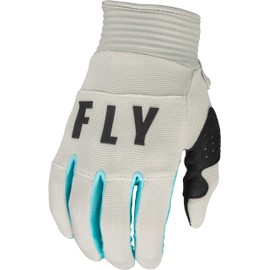 Fly Racing 2023 Adult F-16 Gloves (Light Grey/Sky Blue, X-Large)