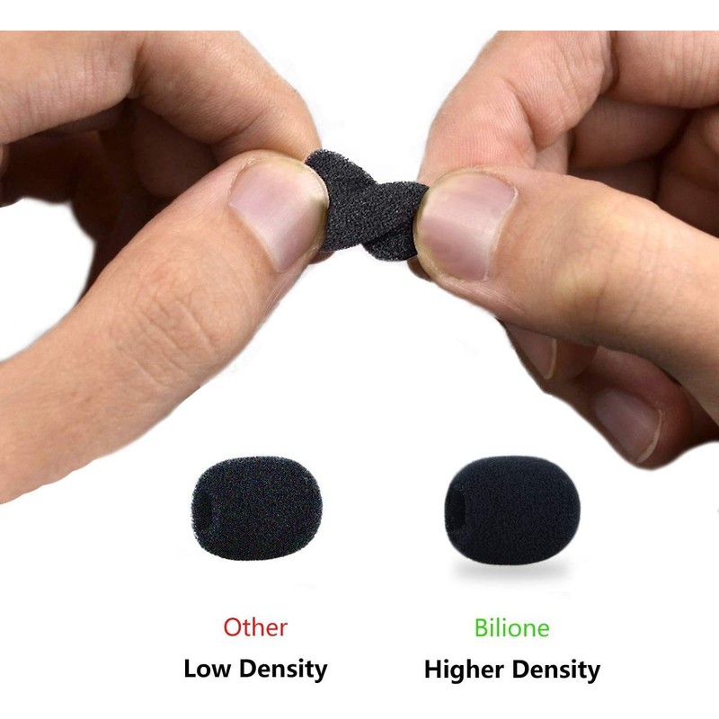 ZOYUBS Total Length 1.2 inches (30 mm) Headset, Pin Microphone,