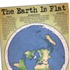 Flat Earth Map With Biblical Scripture (Flat Earth poster)