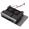 Aluminum Alloy Cooling Case Heat Dissipation Enclosure with Fan for