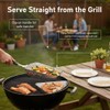 BBQ Grill Basket for Kettle Grills The Kettle Grill Accessories