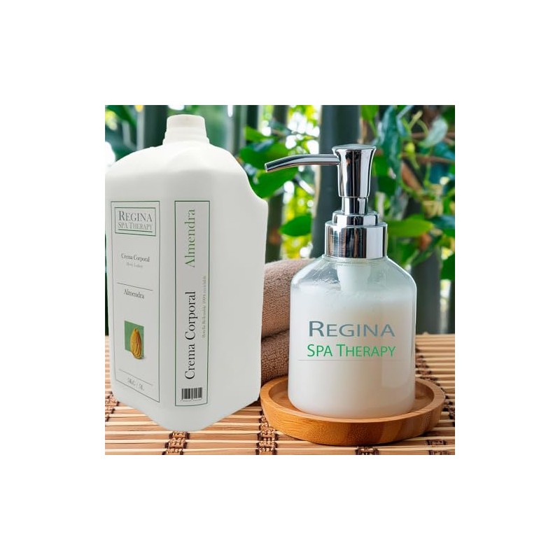 Crema hotelero hecho a base de esencias de Almendra. /
