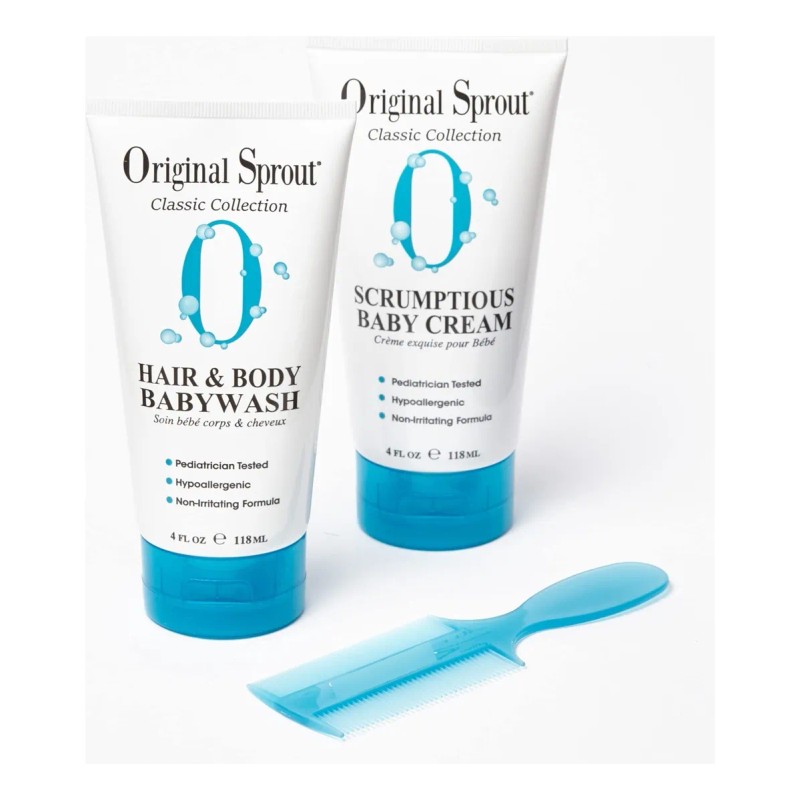 Primer Kit De Baño Para Bebé. Deliciosa Crema Para Bebé