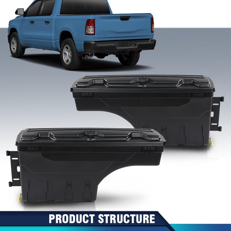 PIT66 Truck Bed Storage Tool Box Left and Right Side