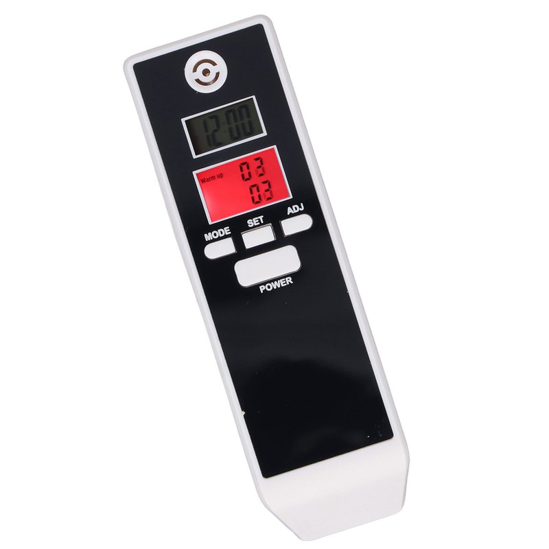 Breath Tester Digital Drunk Meter Dual LCD Display with Audio