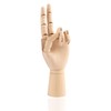 WEZCHUGHAOL 11.8-inch Realistic Art Wooden mannequins, Flexible and Movable Fingers