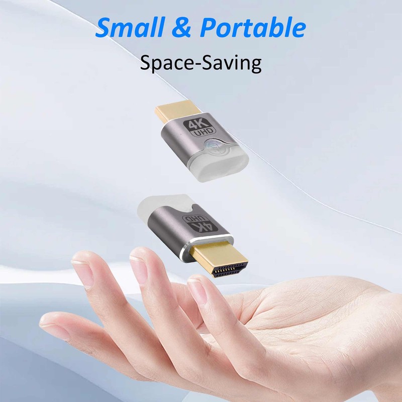 CybNemo HDMI Dummy Plug, EDID Emulator Headless Ghost Display Adapter