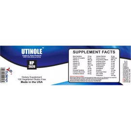 Utinole HP 2020- Potent Helicobacter Pylori Supplement ( 60ct)